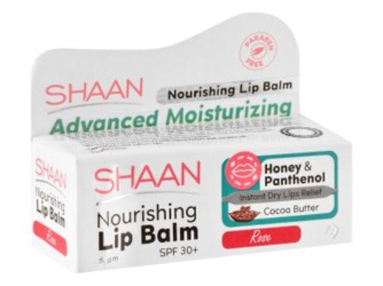 SHAAN LIP BALM ROSE 5 GM