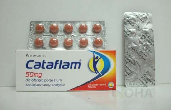 CATAFLAM 50 MG 20 TAB 86 LE