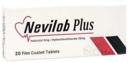 NEVILOB PLUS 5 MG/25 20 TAB 70 LE