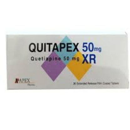 QUITAPEX 50 MG XR 30 TAB