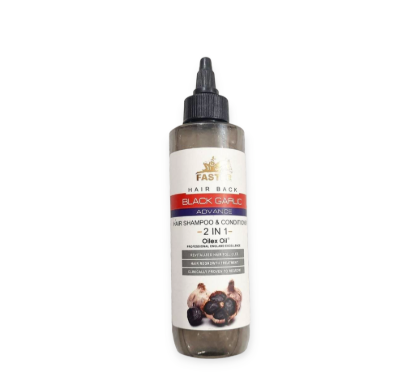 FASTER HAIR BACK BLACK GARLIC OILEX OIL 100ML اسود