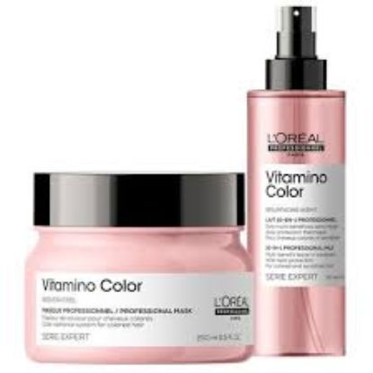 LOREAL SHAMPOO VITAMINO COLOR +MASK+SPRAY FREE