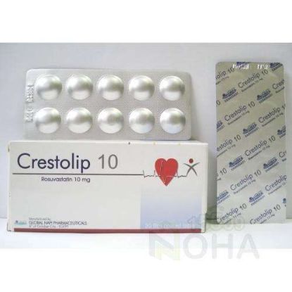 CRESTOLIP 10 MG 30 TAB 108 LE