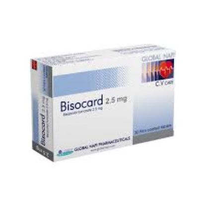 BISOCARD 2.5 MG 30 TAB 51 LE