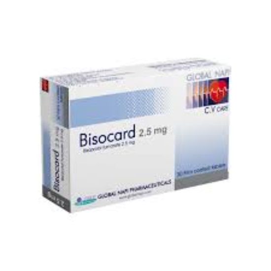 BISOCARD 2.5 MG 30 TAB 51 LE