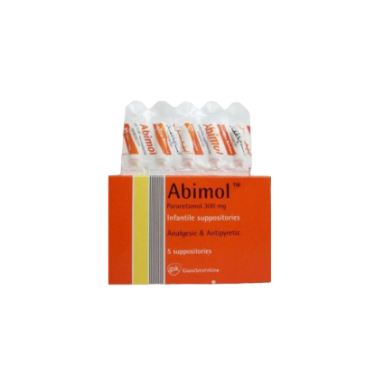 ABIMOL 300 MG 5 SUPP 15 LE