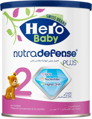 HERO BABY NUTRADEFENSE PLUS 2 MILK 400 GM