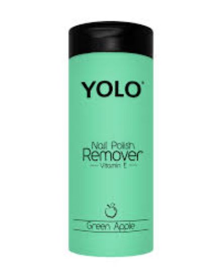 YOLO NAIL POLISH REMOVER 135 ML (GREEN APPLE)