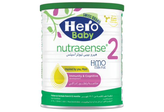 HERO BABY 2 NUTRASENSE MILK 400 ML