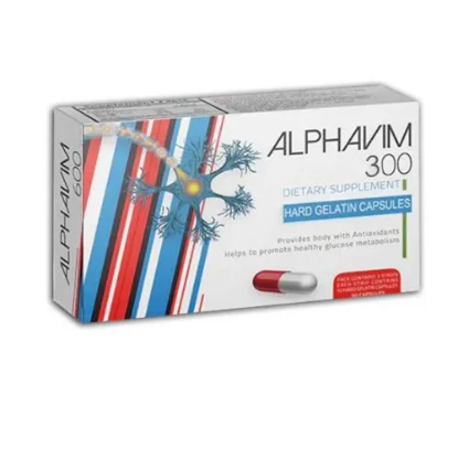 ALPHAVIM 300 MG 20 CAP 160 LE