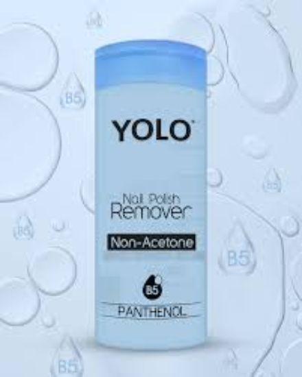 Yolo Nail POILSH REMOVER NON ACETONE 135 Ml (PANTHENOL)