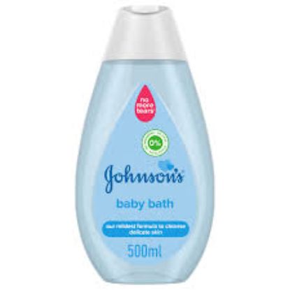 JOHNSON BABY BATH 500 ML سائل استحمام ازرق