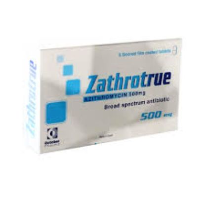 ZATHROTRUE 500 MG 3 TAB 48 LE
