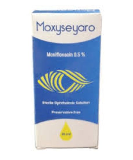 MOXYSEYARO 0.5% EYE DROPS-5 ML
