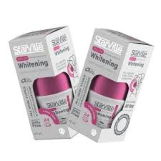STARVILLE ROLL ON WHITENING(PINK) 1+1 50%