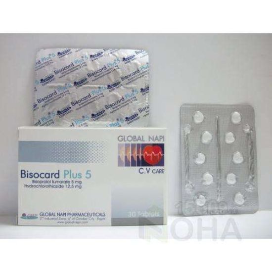 BISOCARD PLUS 5 MG 30 TAB 42 LE