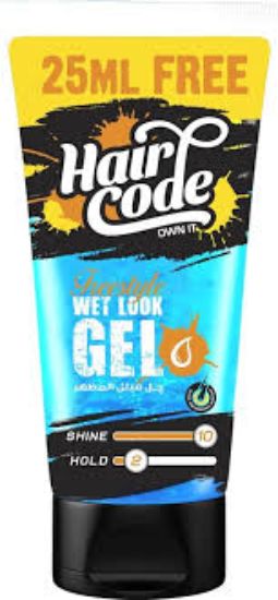 HAIR CODE GELGREEN WET LOOK 250 ML +BLU 100 ML OFF