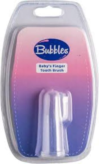 BUBBLES BABY FINGER TOOTH BRUSH