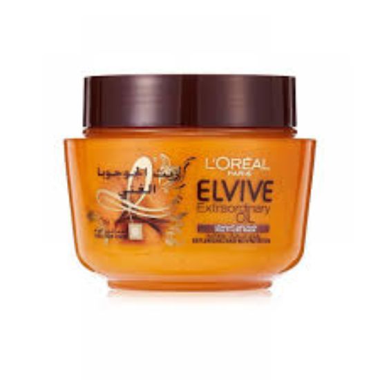 LOREAL ELVIVE EXTRAORDINARY JOJOBA MASK 300ML الكثيف وشديد الجفاف