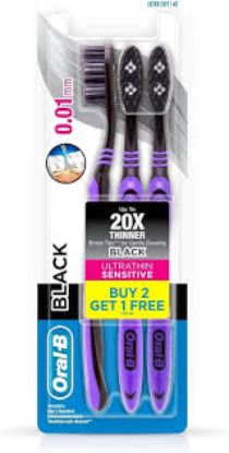 ORAL-B ULTRA SENSITIVE BLACK 2+1 OFFER 25%