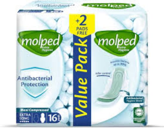 MOLPED MAXI ANTIBACTRIAL EXTRA LONG عرض خاص 2ف16