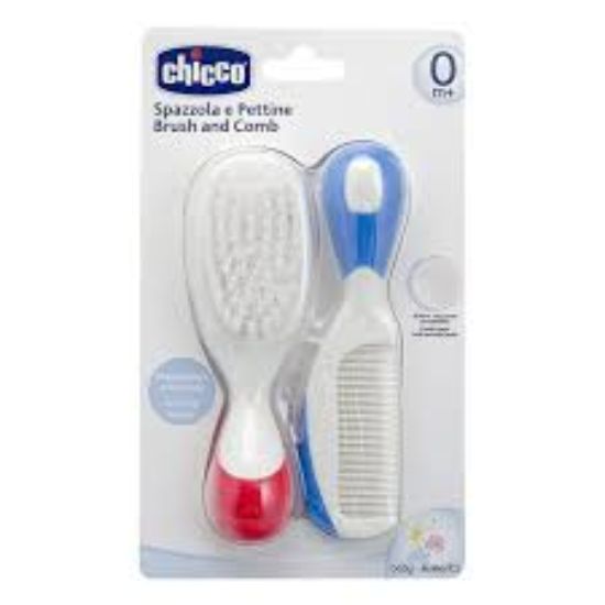 CHICCO CODE 09886 (مشط+فرشه نايلون )