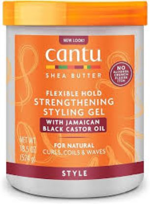 CANTU STYLING GEL WITH BLACK CASTOR OIL 524 GM