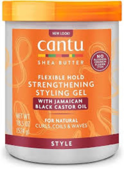 CANTU STYLING GEL WITH BLACK CASTOR OIL 524 GM