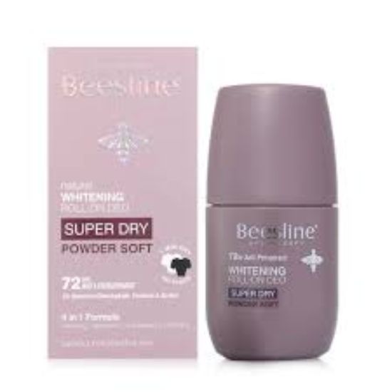 BEESLINE WHITENING ROLL ON DEO SUPER DRY POWDER SOFT,50ML