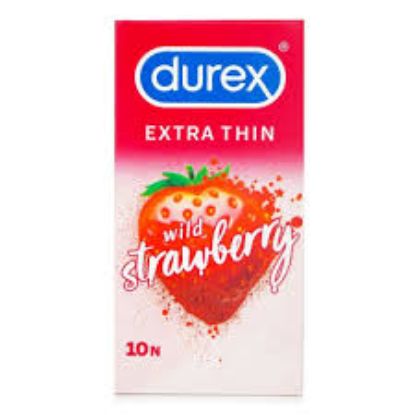 DUREX STRAWBERRY 10PCS