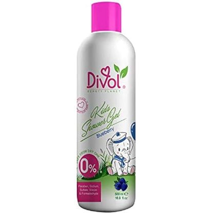 DIVOL KIDS SHOWER GEL WITH BLUEBERRY 500 ML