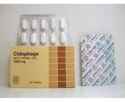 CIDOPHAGE 1000 MG 30 TAB 51 LE