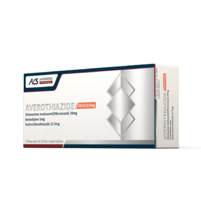 AVEROTHIAZIDE 20/5/12.5 MG 30 TAB 93 LE