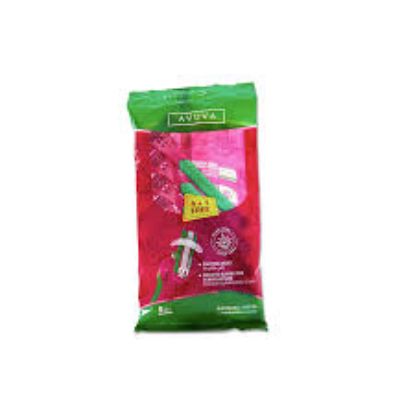 AVUVA SMOOTH BLADES FOR SENSITIVE ALOE VERA 5PCS ماكينات