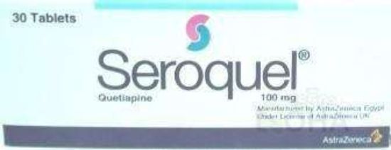 SEROQUEL 100 MG 30 TAB 349.5 LE