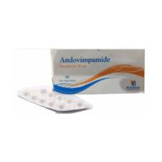 ANDOVIMPAMIDE 50 MG 30 TAB 151.5 LE