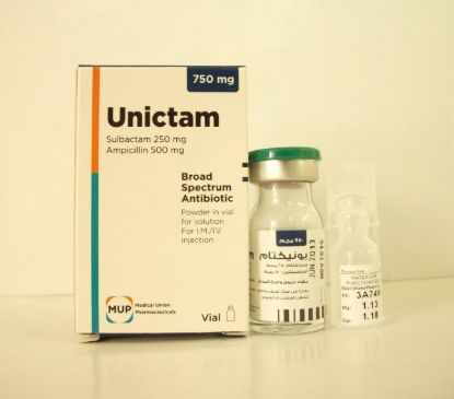 UNICTAM 750 MG I.M/I.V 1 VIAL 27 LE