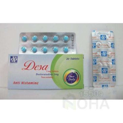 DESA 5 MG 20 TAB 47 LE
