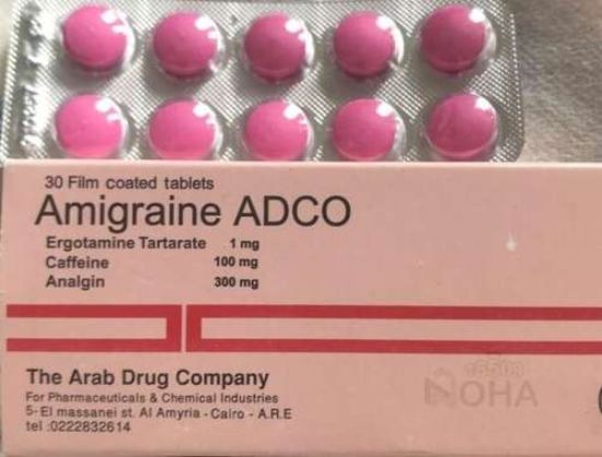 AMIGRAINE ADCO 30 TAB 93 LE