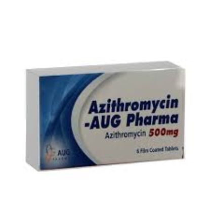 AZITHROMYCIN AUG PHARMA 500 MG 6 TAB 87 LE
