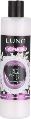 LUNA SHOWER GEL ROSE & MILK 500ML