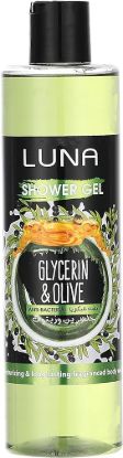 LUNA SHOWER GEL GLYCERIN & OLIVE 500ML