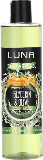 LUNA SHOWER GEL GLYCERIN & OLIVE 500ML