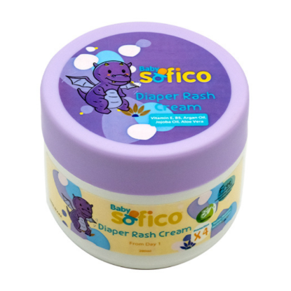 SOFICO BABY DIAPER RASH CREAM 200 ML