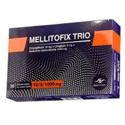 MELLITOFIX TRIO 10/5/1000 MG 30 TAB 486 LE