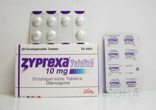 ZYPREXA 10 MG VELBOTAB 28 TAB 774 LE