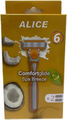 ALICE 6 COMFORT GLIDE SPA BREEZE 2 PIECES YELLOW BOX