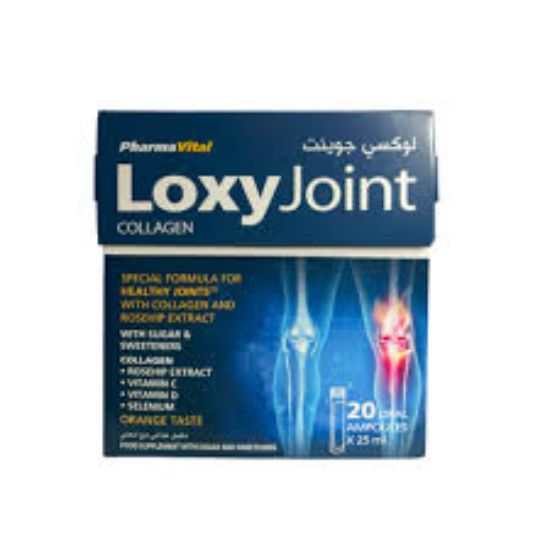 LOXY JOINT COLLAGEN ORAL AMPOULS 20X25ML.