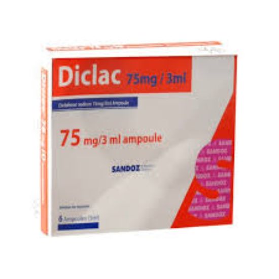 DICLAC 75 MG AMPOULE 6 AM 45 LE