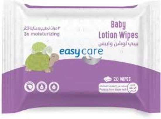 EASY CARE BABY LOTION WIPES 20 PCS